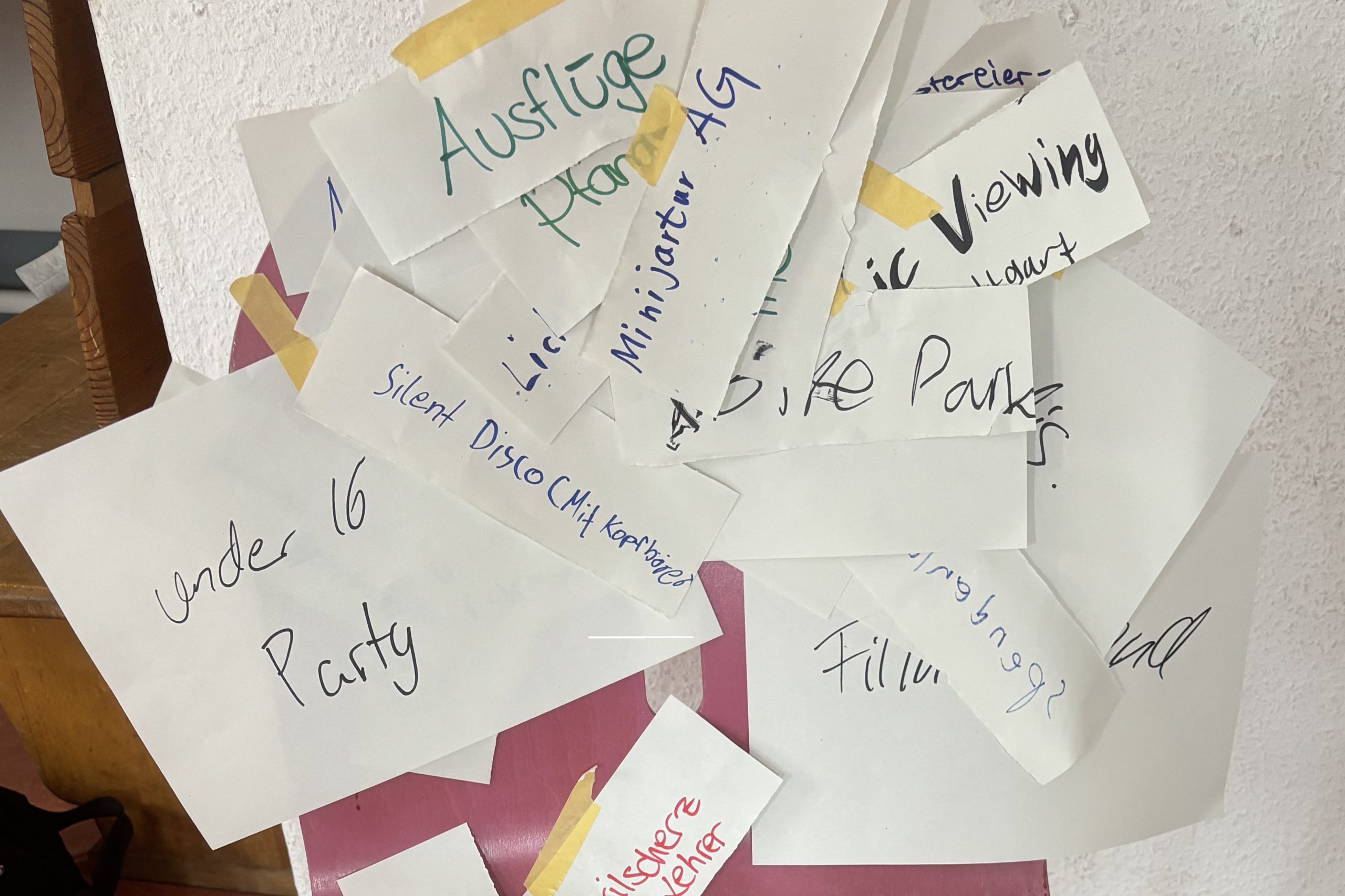 Ideen zu SMV-Aktionen