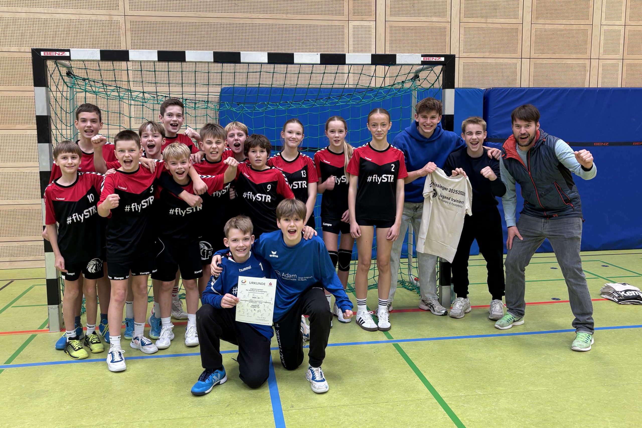 Handball_JtfO_U14_Gruppenbild