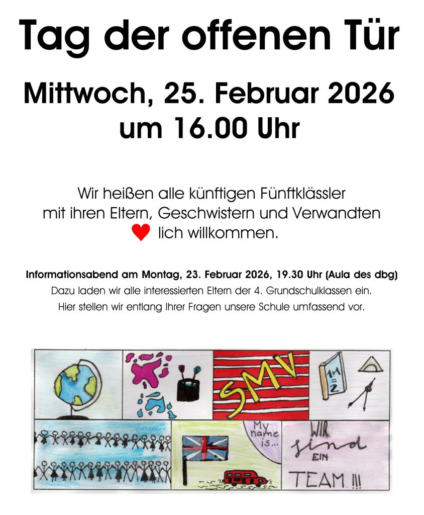 Poster Tag der offenen Tuer